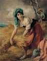 Woman with a sheaf
